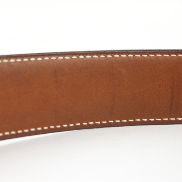 Hermès Black x Silver Reversible Cadena H Belt Kit main image 10